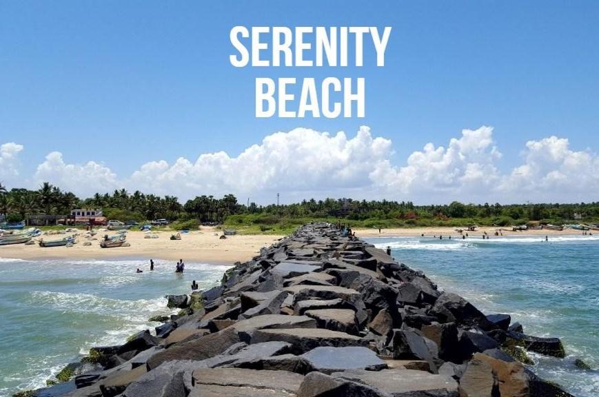 Pv Cottages Serenity Beach Pondicherry Bagian luar foto