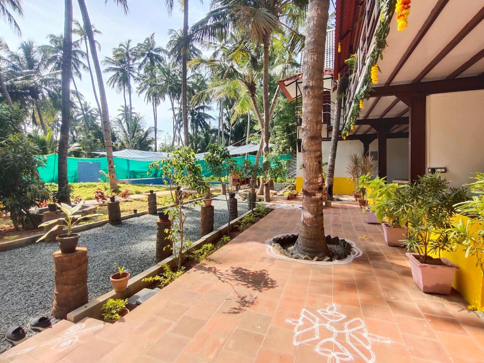 Pv Cottages Serenity Beach Pondicherry Bagian luar foto